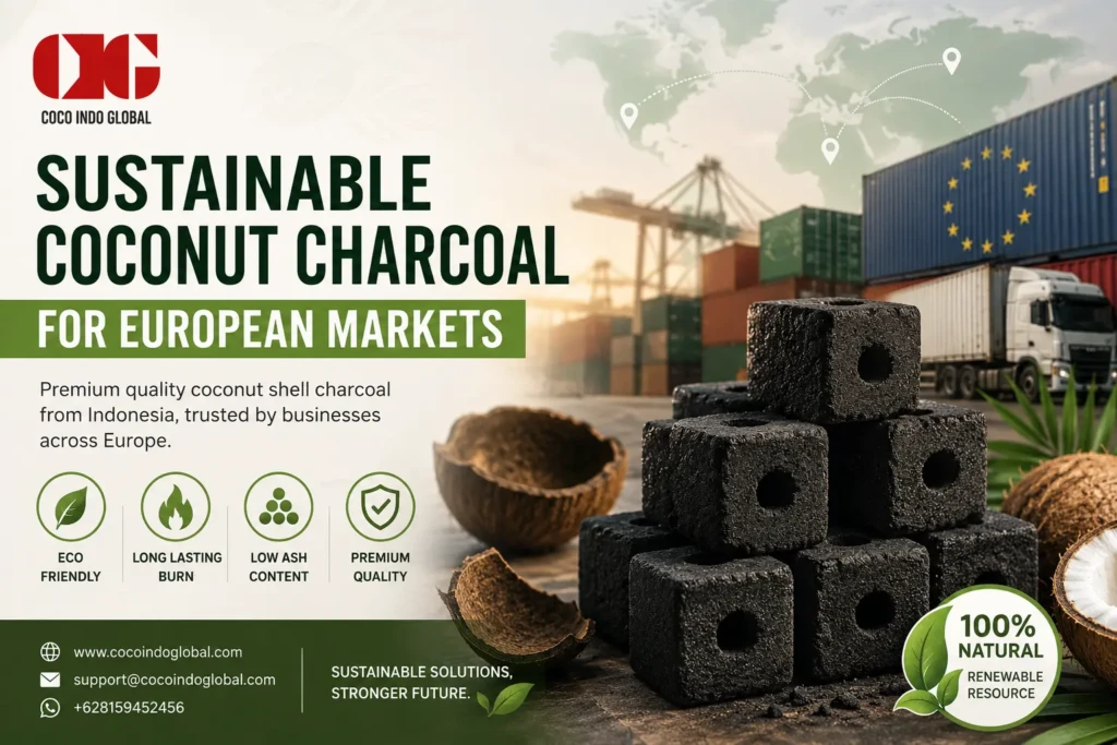 Sustainable Coconut Charcoal for European Markets