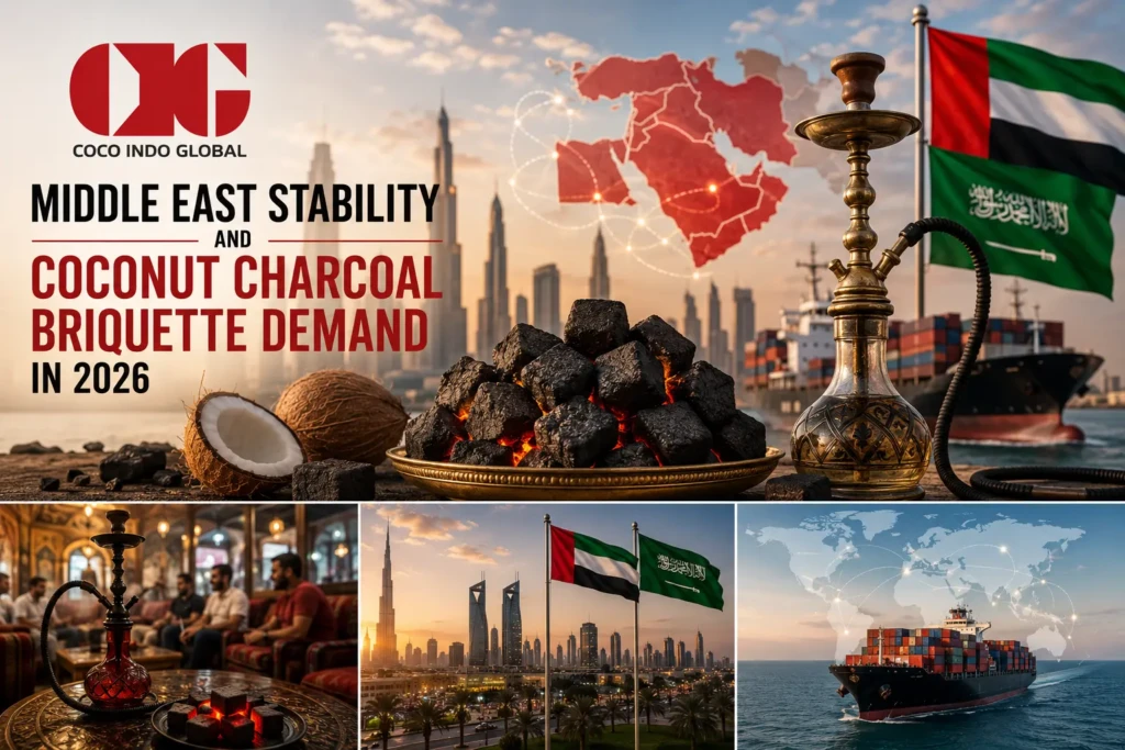 How Middle East Stability Could Affect Coconut Charcoal Briquette Demand in 2026